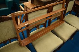 An Ercol plate rack/shelf, width approx 98cm