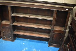 A 19th Century oak dresser top