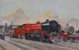 *Local and Railwayana Interest - David Cadman (20th Century, British), after Colin Wright GRA (
