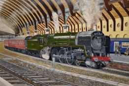 *Local and Railwayana Interest - David Cadman (20th Century, British), oil on canvas, THE BR 70013