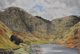 *Local Interest - Wendy A. Martin (20th Century), watercolour, 'Head of Mardale, Haweswater', signed