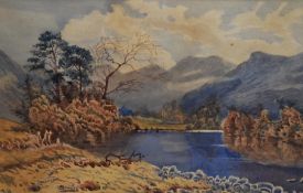 *Local Interest - T.Hardy (19th/20th Century, British), watercolour, 'Grange in Borrowdale', Lake
