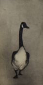 Julian Williams (b.1953, British), etching, 'Proud Goose', signed to the lower right, limited