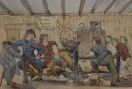 *Local Interest - 20th Century School, watercolour, 'A Bit of A Scale On, At Kendal Auction Mart,
