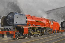 *Local and Railwayana Interest - David Cadman (20th Century, British), after Philip D. Hawkins (b.