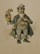 After Joseph Clayton Clark (1857-1937, British), coloured print, an illustration from 'Character