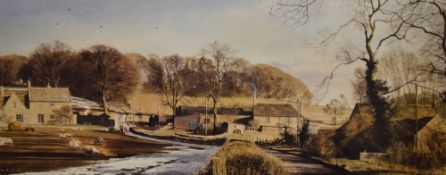 After Alan Ingham (1920-1994), coloured print, 'Morning Glory', signed to the lower right, limited