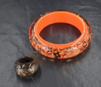 A Louis Vuitton inclusion bracelet, sold along with a Louis Vuitton inclusion ring, each in original