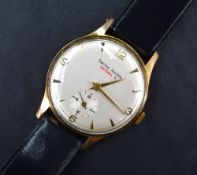 A gent's 1960's Smiths Astral National 15 manual wrist watch having Arabic quarter numerals and