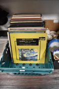 A selection of vintage LP records, to include Bruckner 'Symphony No.7 in E Major', Beethoven: