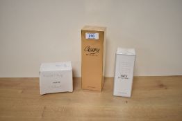 Two boxed 100ml bottles of Givenchy perfume to comprise Organza and Ysatis