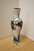 A 21st Century Moorcroft 'Soli Fleur' vase, designed by Nicola Slaney (contemporary), date marks