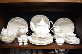 An assorted collection of Royal Albert Memory Lane patterned tableware