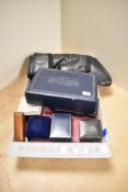 An assortment of jewellery boxes of various size, age and style