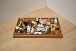 A small collection of Wade Whimsies