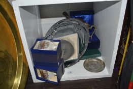 A small quantity of stainless steel and other Commemorative ware