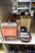 The Complete Poems of D.H. Lawrence in Two Volumes, and a selection of other reading material and
