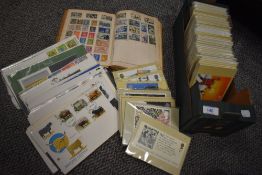 A collection of Royal Mail postcards, various designs including WWF, British Humanitarians, The