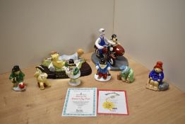A Royal Doulton bone china limited edition Winnie-The-Pooh figure group 'Summer's Day Picnic'
