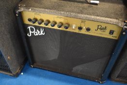 A Park G25R practice amplifer