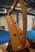 A 22 String Celtic harp