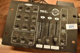 An ADJ light controller