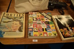 Three music books, Forties, Sixties and Beatles complete