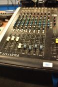 A Soundcraft Spirit M4 mixer