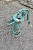 A garden ornament, modelled as a pump