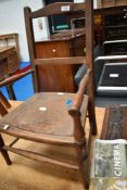 A 19th Century childrens chair