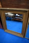 A 19th Century gilt frame wall mirror, approx. 80 x 71cm