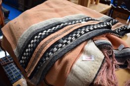 A vintage throw in the native american style