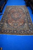A Northern Persian rug, Kashan or similar approx. 200 x 130cm
