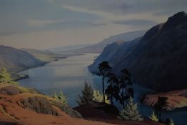 *Local Interest - After William Heaton Cooper (1903-1995, British), coloured print, 'Ullswater',