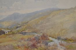M.Shotton (19th/20th Century), watercolour, 'Dartmoor in Spring', signed to the lower left,