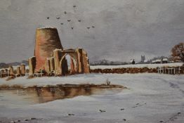 J.O. Swinn (20th Century/Contemporary), after Geoff Kersey (contemporary), watercolour/gouache, St