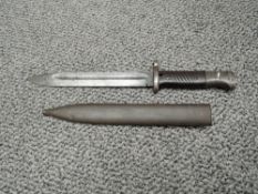 A possible Israeli K98 Mauser bayonet, blade numbered 6958 S/172, blade length 24cm, overall