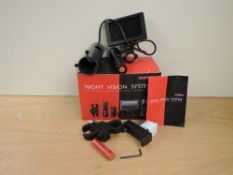 A Fire Wolf LED Infrared Night Vision System, with extra rechargeable battery in original box