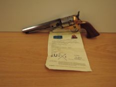 A Deactivated F.llipietta Brocock .22 Revolver, Serial Number 0019, certificate number 178420