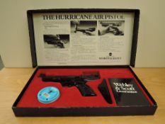 A Webley & Scott Hurricane .22 Air Pistol, in fitted card box with pellets