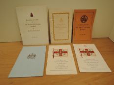 Six Programmes/Booklets, A Short History of The York & Lancaster Regiment 1758 to 1946 and 1758 to