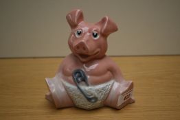 A ceramic Wade Baby Woody piggy bank for Natwest.