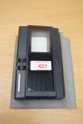 A Sinclair battery operated flat screen Pocket TV in slip case