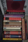 A small carton of approximately 14 folio editions including The Diary of a Country Parson, Scarlet