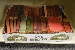 A selection of bound books, to include 'The Flower Garden', 'Only a Girl's Heart', 'The Rejected