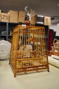 A 20th Century Eastern design Jambul bird cage, measuring 66cm high