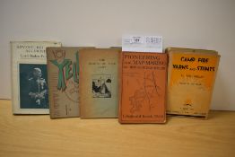 Scouts and Scouting. A selection of related titles. Includes: Yells! Being a Collection of 101 Yells