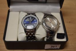 Two Swiss Balance wristwatches, in a Swiss Balance box