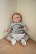 A Reborn made up Baby Doll, named Larry, designed by Natali Blick, limited edition 829/999, with