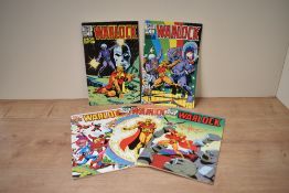 Five 1983 Marvel Special Edition Warlock Comics, No 2, No 3, No 4, No 5 & No 6